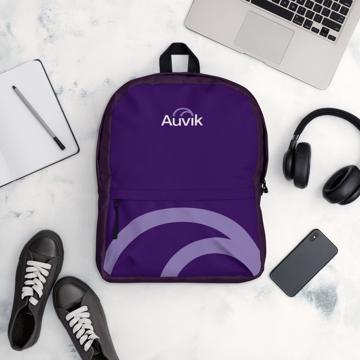 Auvik Purple Arches Backpack