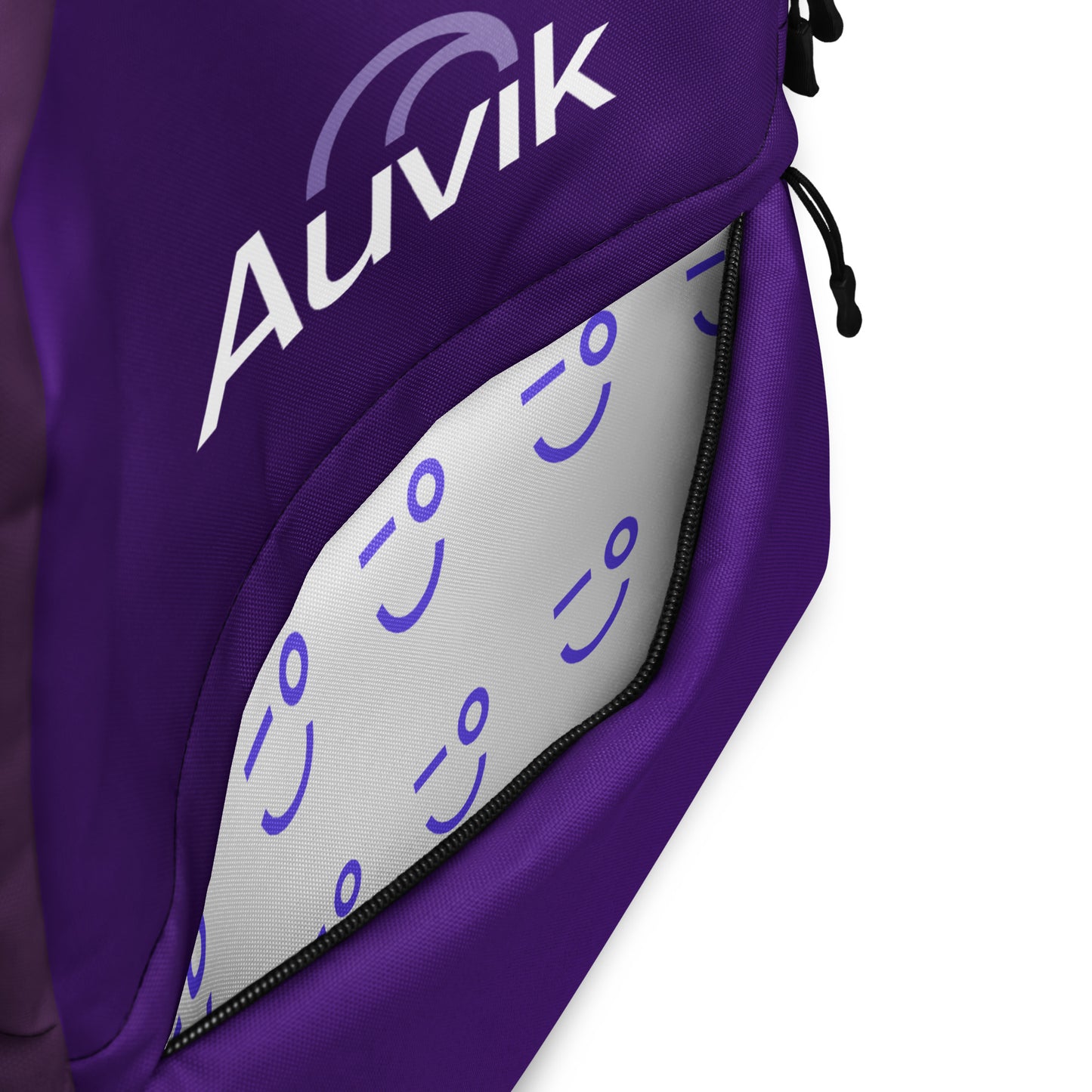 Auvik Purple Logo Backpack