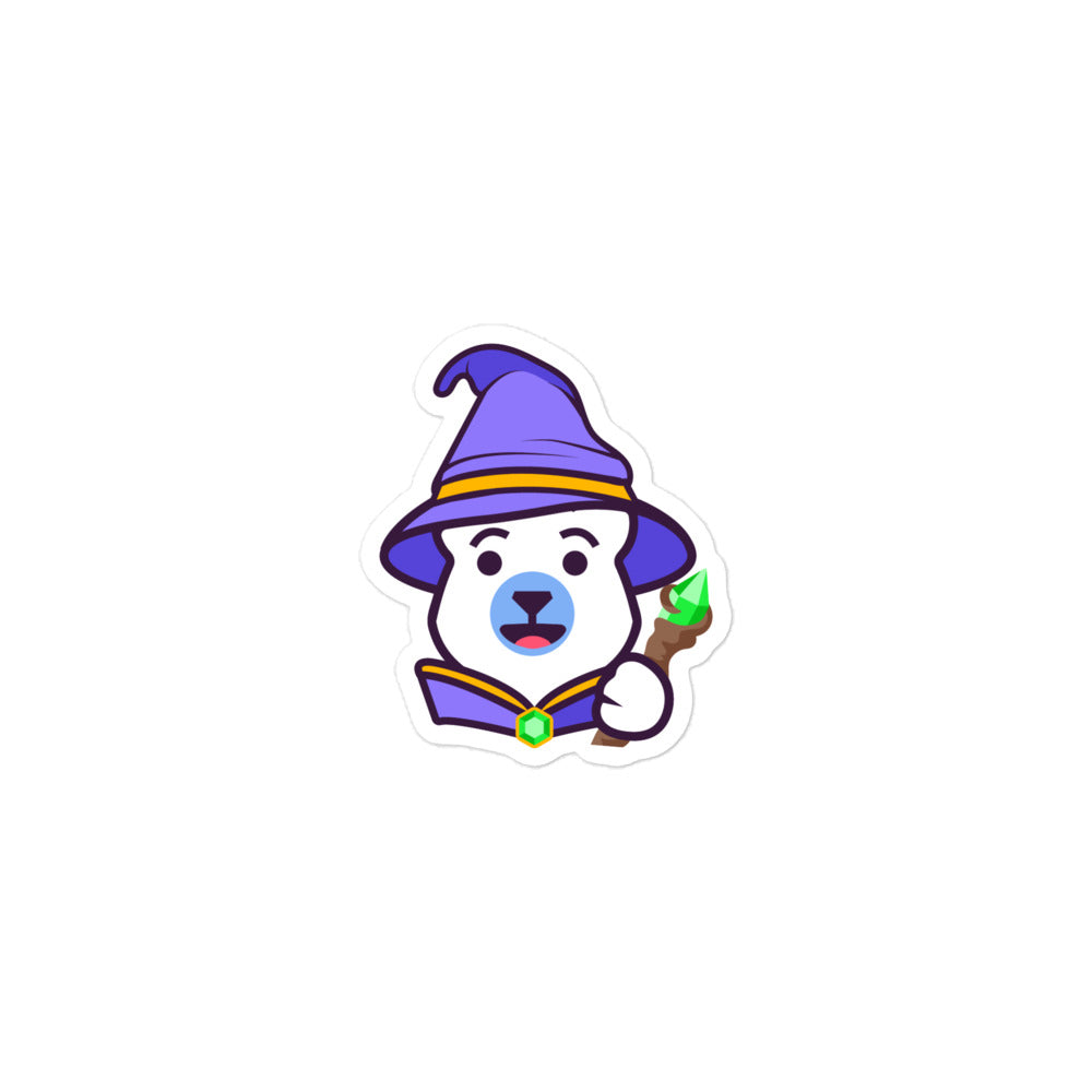Wizard Bear Sticker