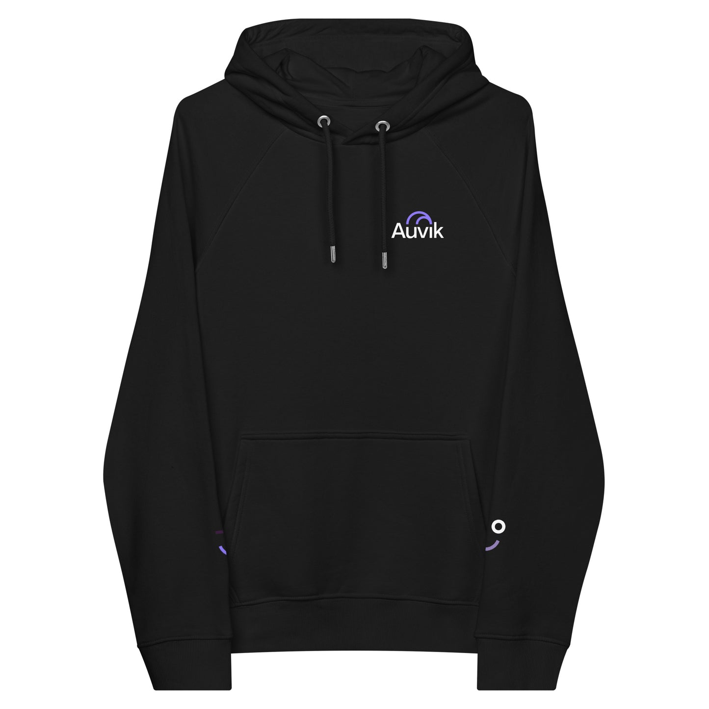 Auvik Unisex Eco Raglan Hoodie