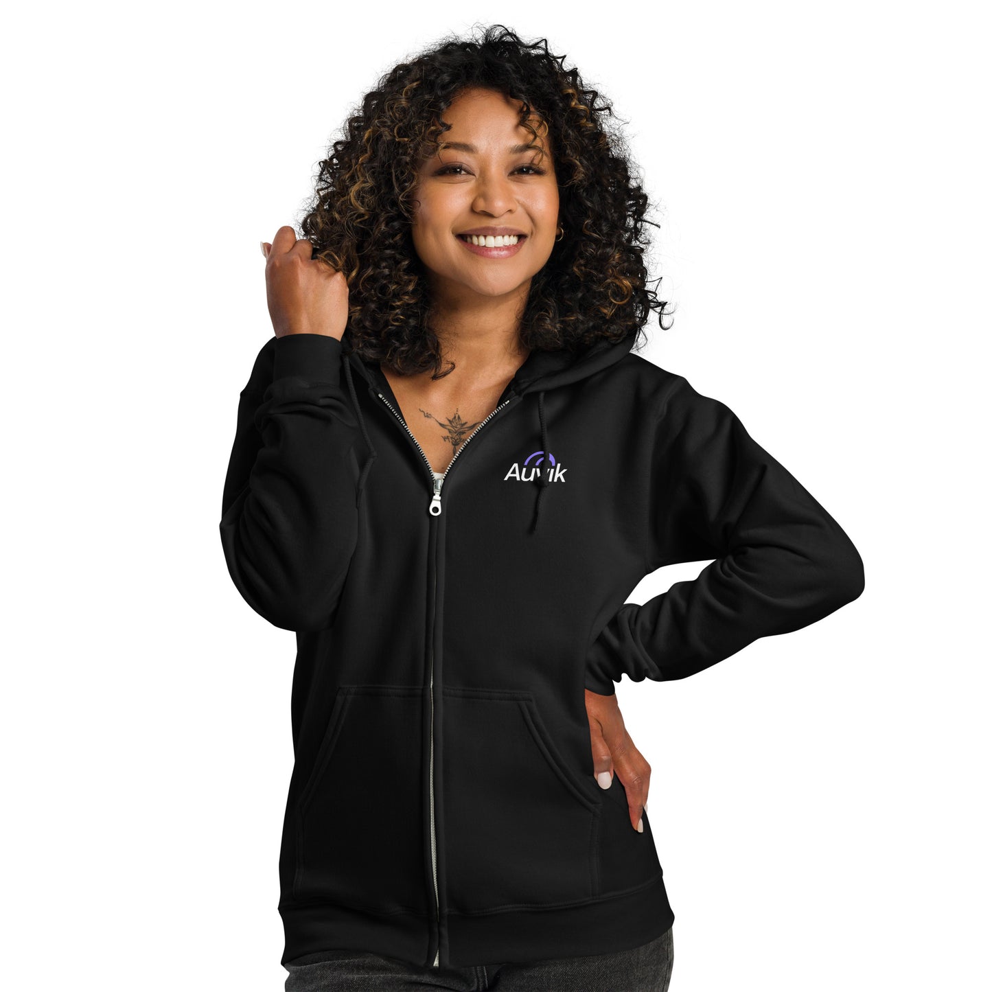 Auvik Heavy Blend Zip Hoodie