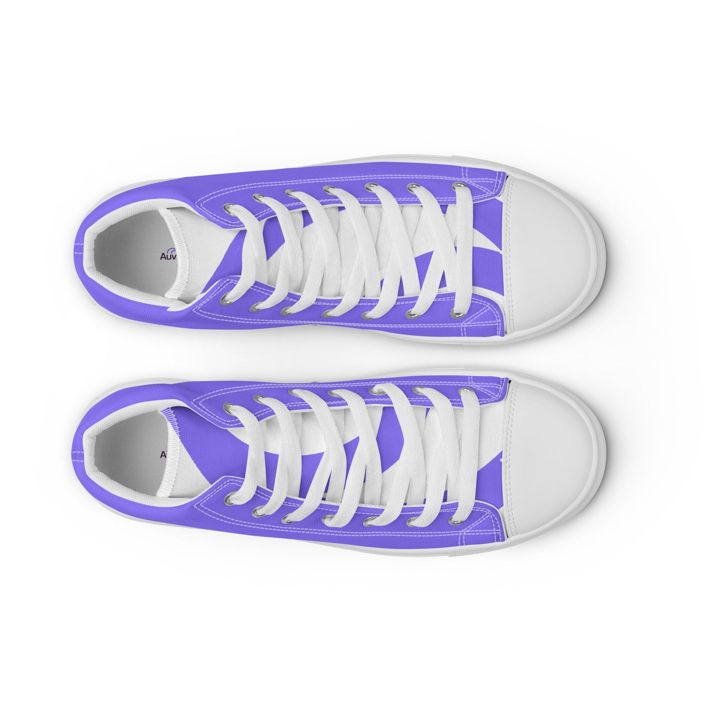 Light Purple Women’s High Top Canvas Shoes