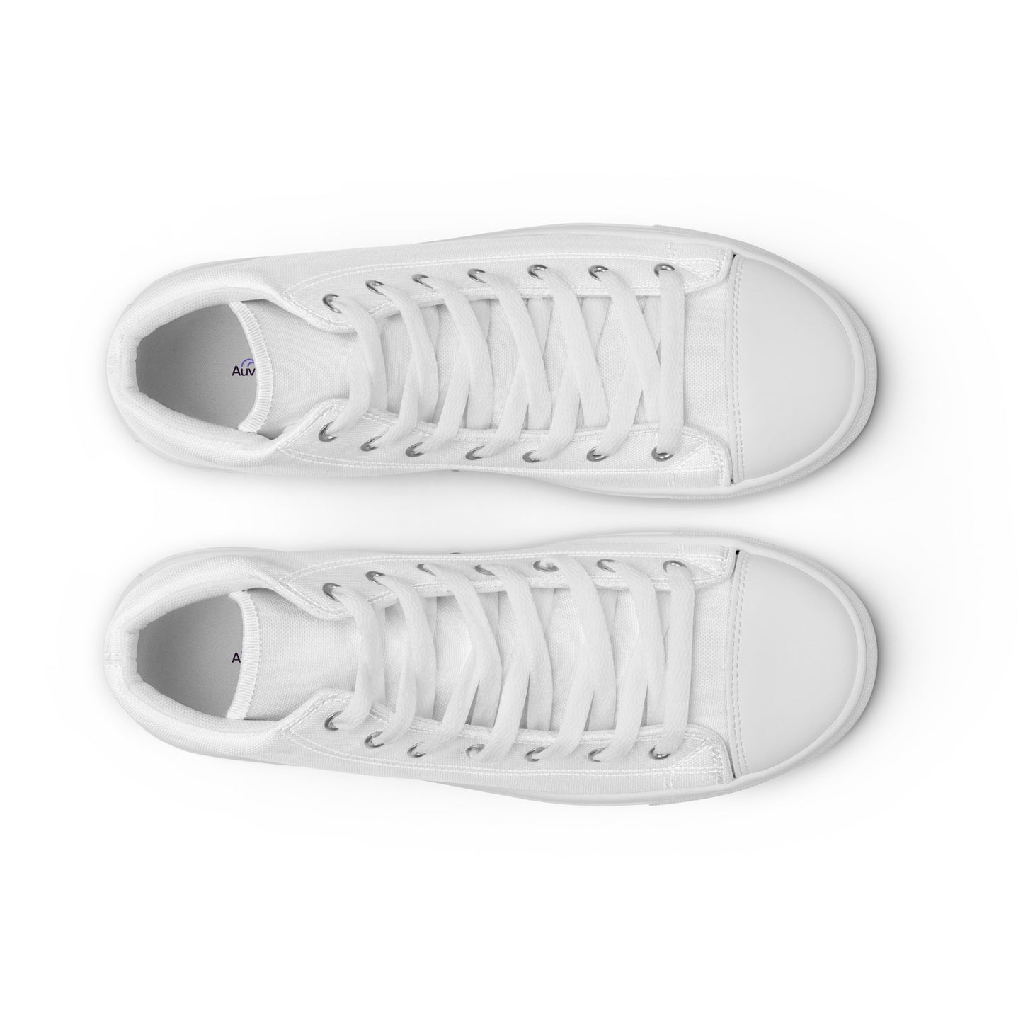 Auvik Smiley Women’s High Top Canvas Shoes