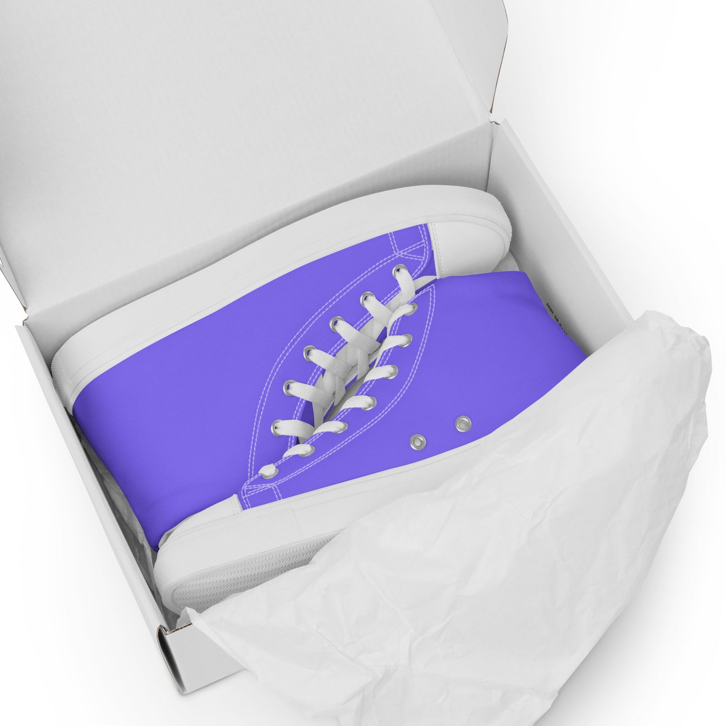 Light Purple Women’s High Top Canvas Shoes
