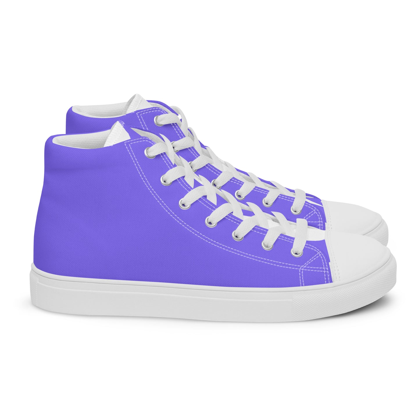 Light Purple Women’s High Top Canvas Shoes