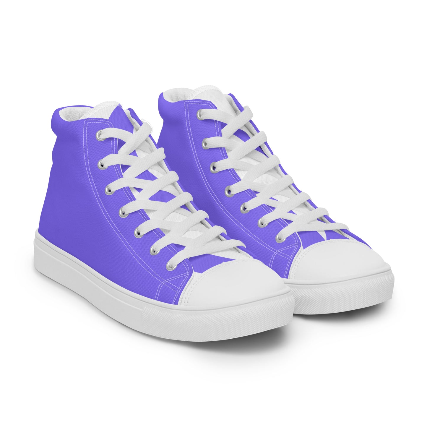 Light Purple Women’s High Top Canvas Shoes