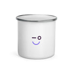 Auvik Smiley Enamel Mug