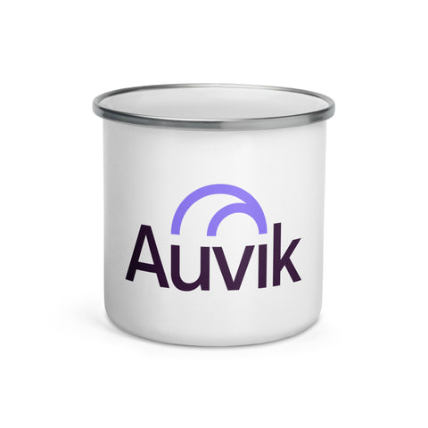Auvik Logo Enamel Mug