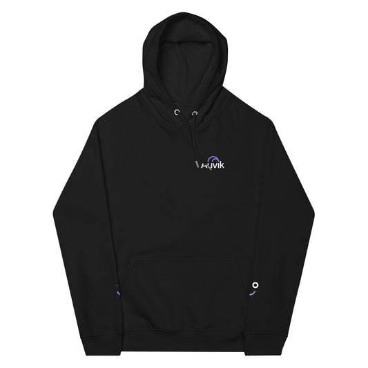 Auvik Unisex Eco Raglan Hoodie