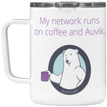 Coffee and Auvik Travel Mug